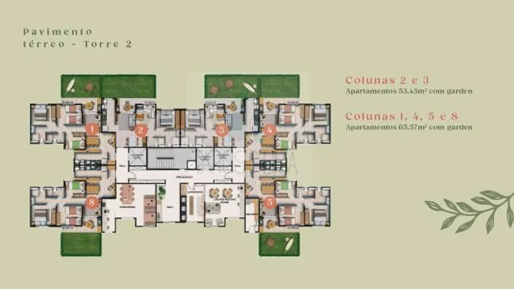 Apartamento, 3 quartos, 66 m² - Foto 1