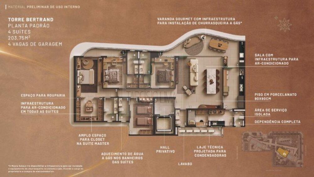Apartamento, 4 quartos, 163 m² - Foto 17