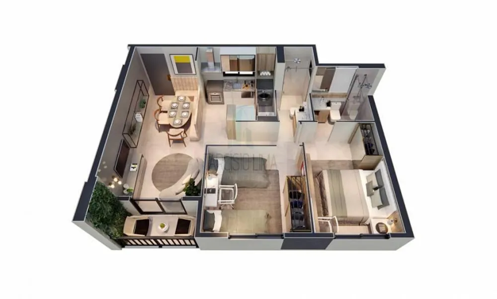 Apartamento, 3 quartos, 65 m² - Foto 9