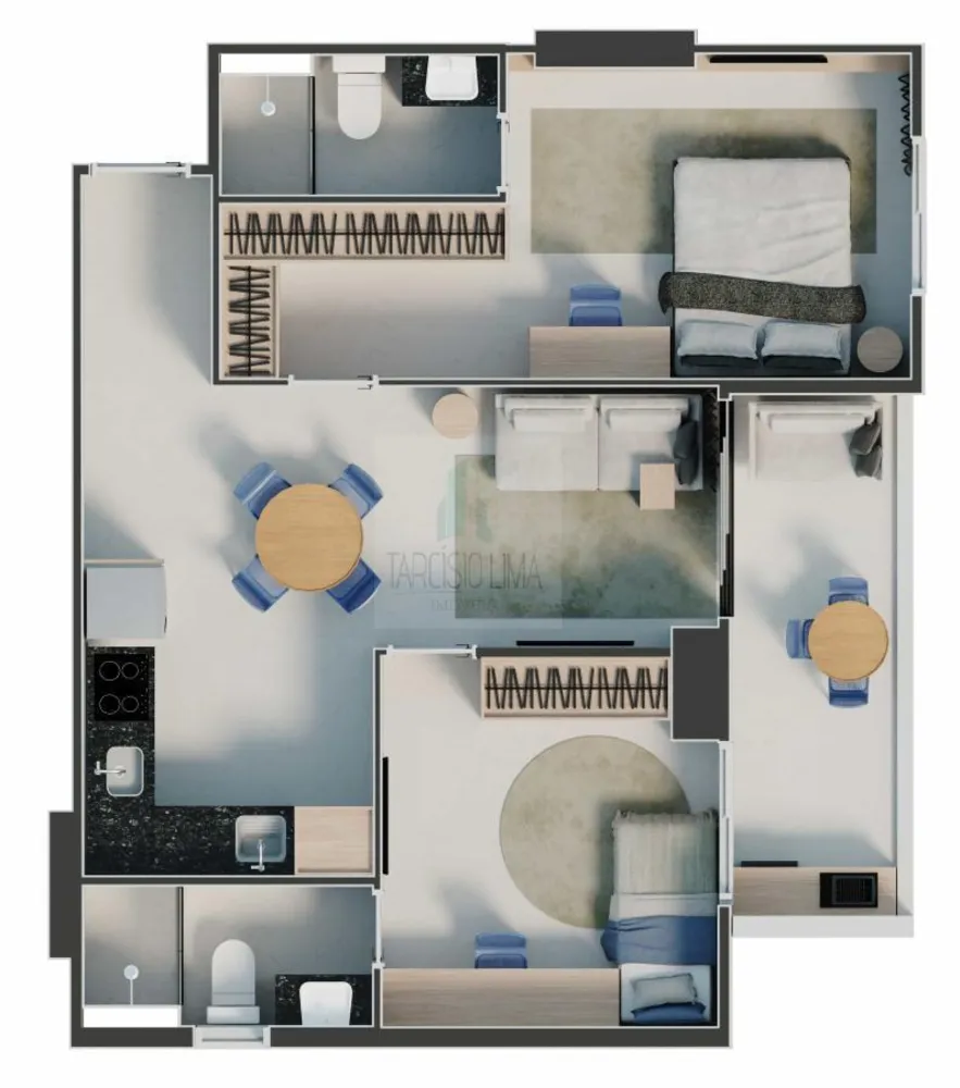 Apartamento, 2 quartos, 60 m² - Foto 18