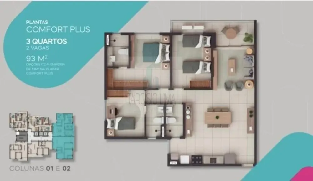 Apartamento, 3 quartos, 68 m² - Foto 7