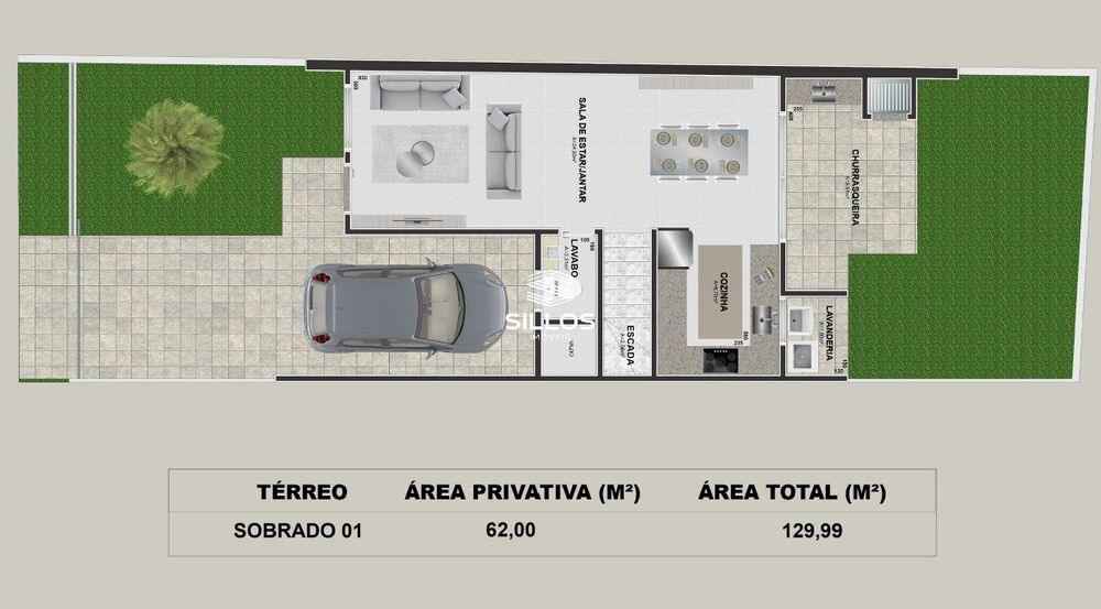 Sobrado Lançamentos com 3 quartos, 129m² - Foto 11