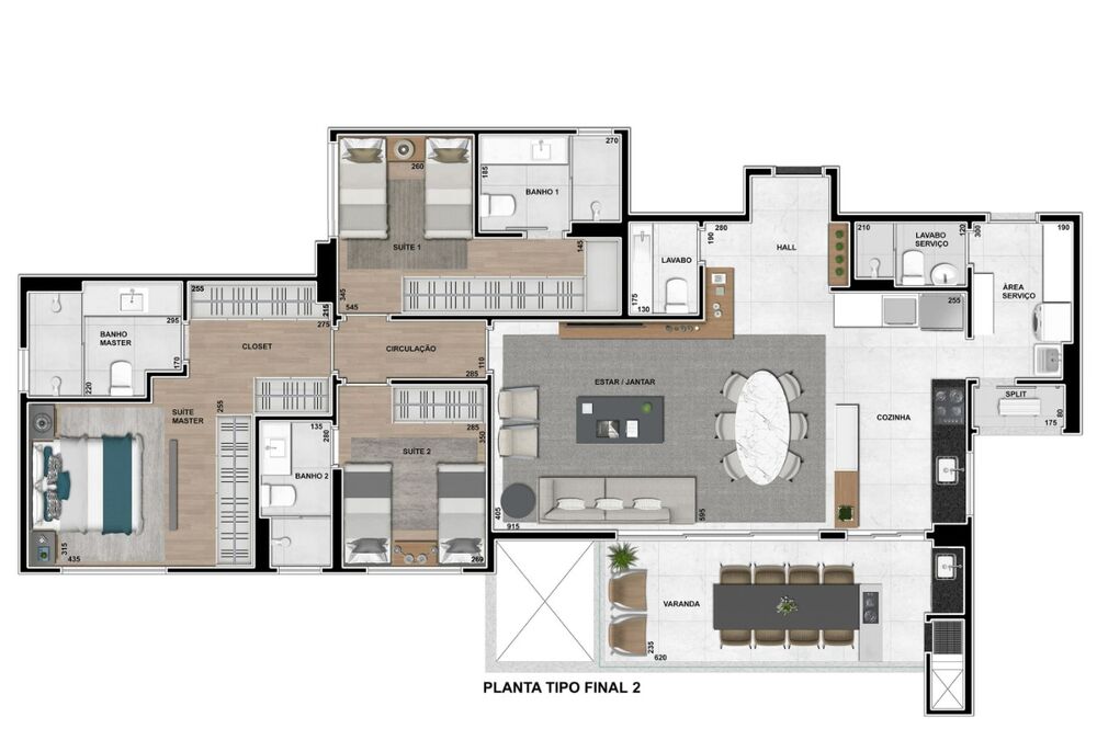 Apartamento, 3 quartos, 138 m² - Foto 22