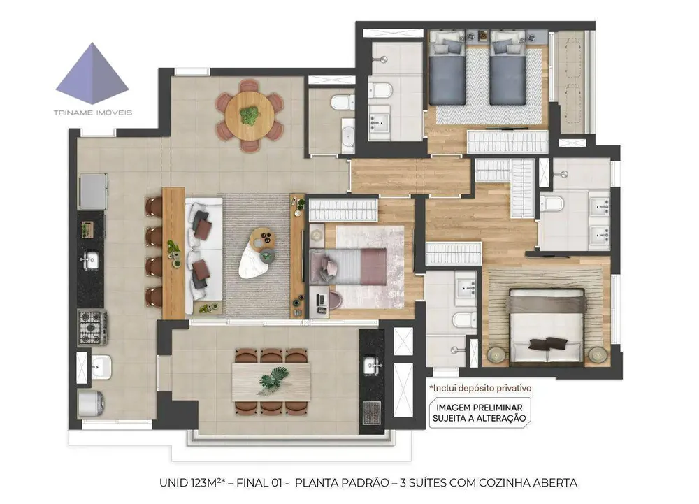 Apartamento, 2 quartos, 90 m² - Foto 6