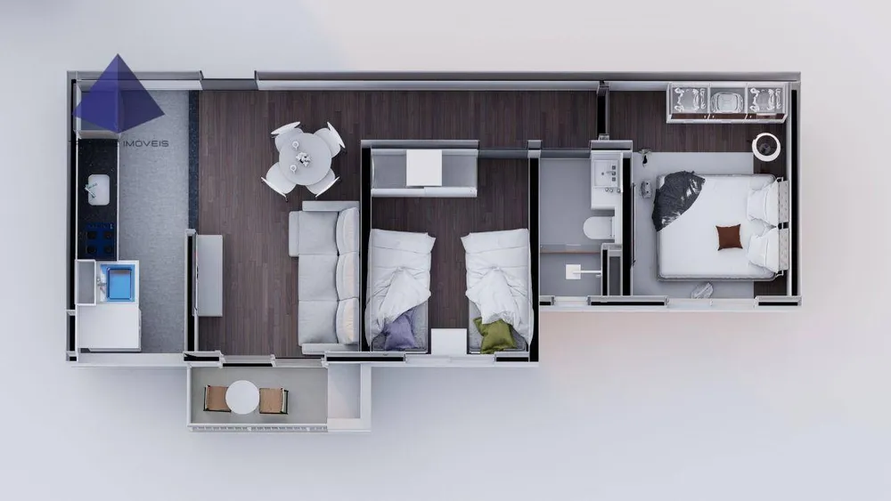 Apartamento, 2 quartos, 46 m² - Foto 7