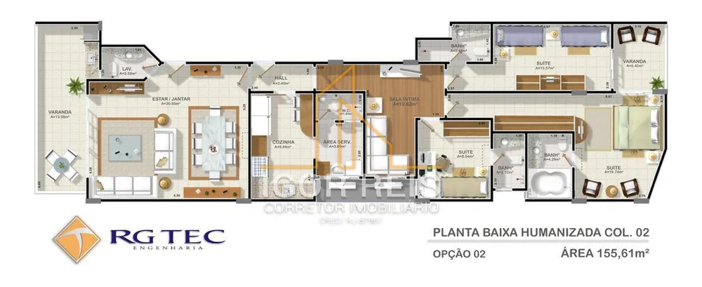 Apartamento, 3 quartos, 156 m² - Foto 17