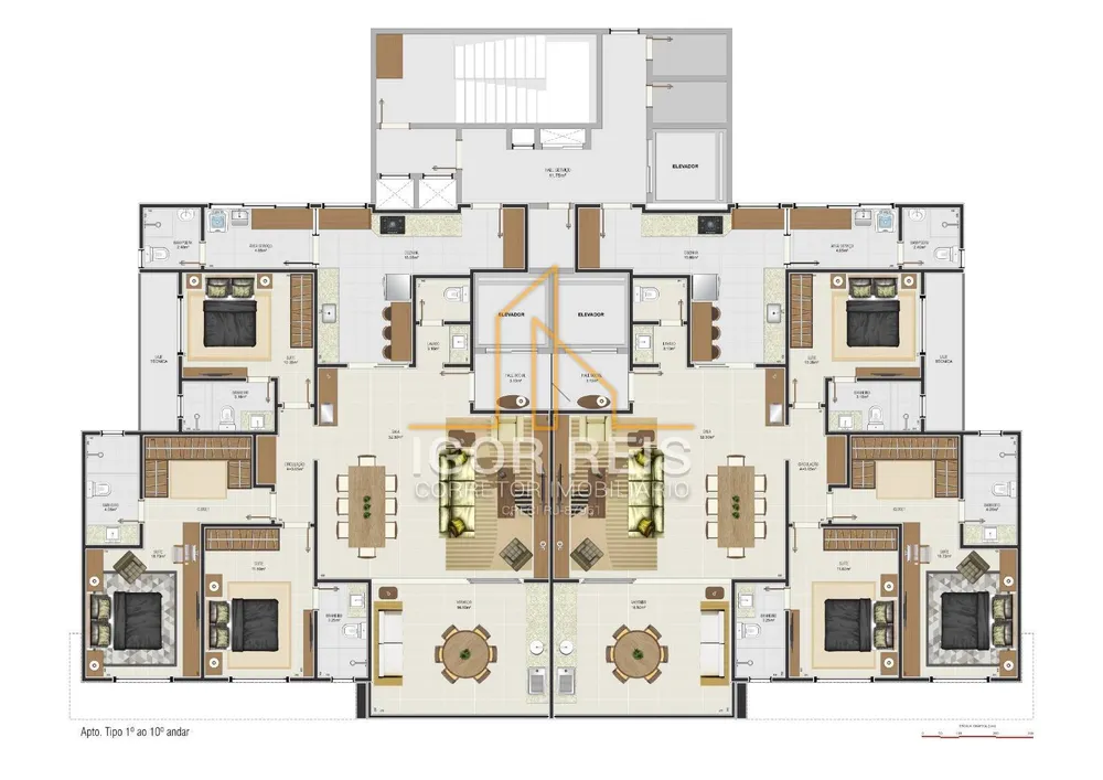 Apartamento, 3 quartos, 144 m² - Foto 5