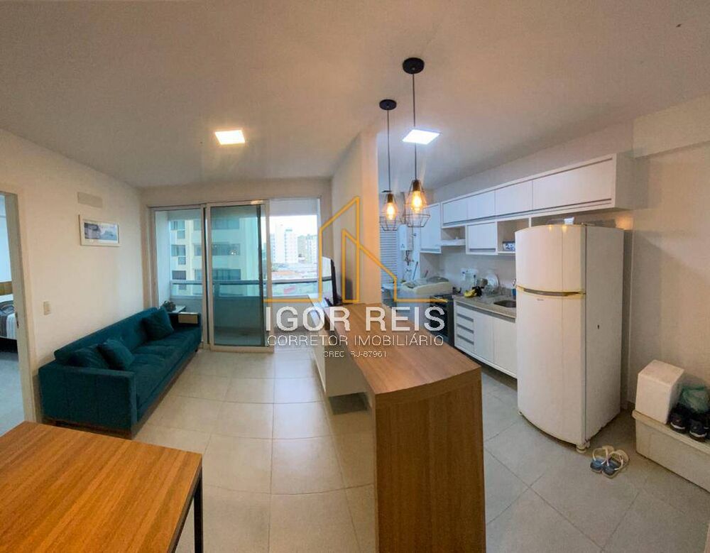 Apartamento à venda com 1 quarto, 44m² - Foto 1