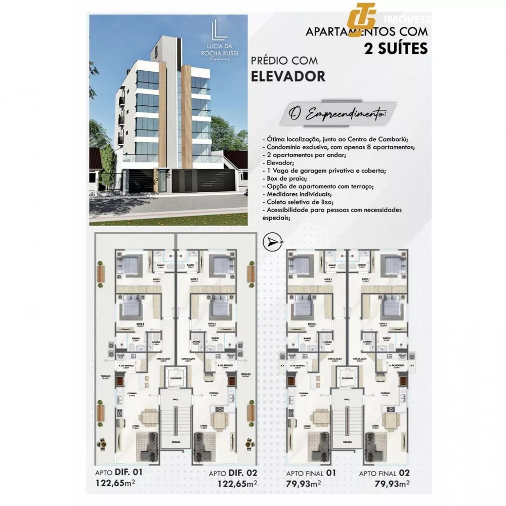 Apartamento à venda com 2 quartos, 63m² - Foto 2