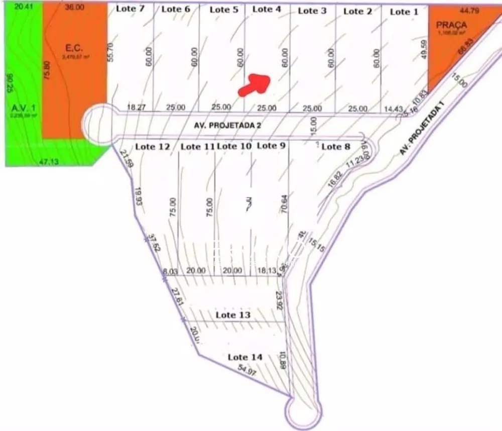 Loteamento e Condomínio, 1500 m² - Foto 6