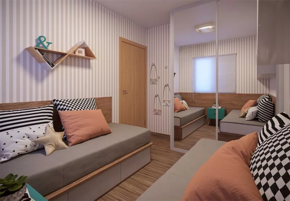 Apartamento à venda com 2 quartos, 41m² - Foto 3