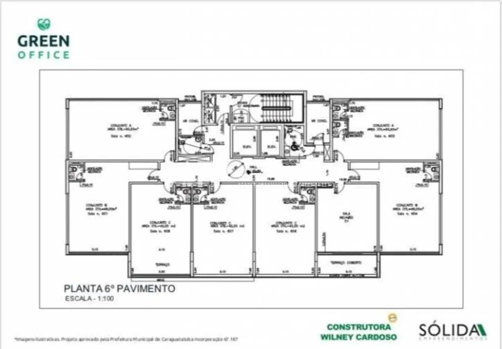 Sala-Conjunto, 42 m² - Foto 13