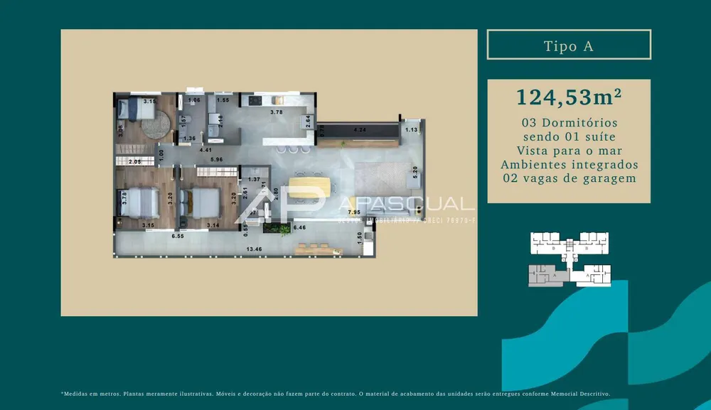 Apartamento, 3 quartos, 124 m² - Foto 6