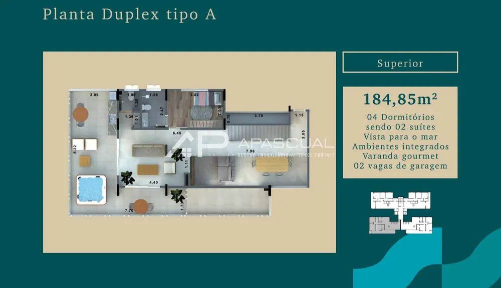Apartamento, 3 quartos, 124 m² - Foto 8