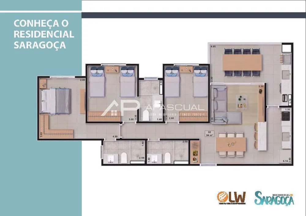 Apartamento, 3 quartos - Foto 10