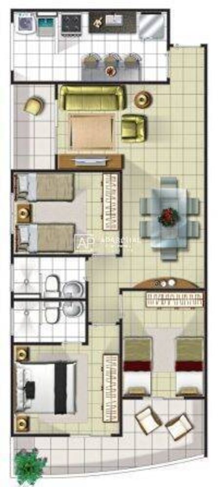 Apartamento, 3 quartos, 77 m² - Foto 7