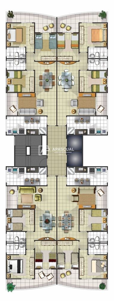Apartamento, 3 quartos, 77 m² - Foto 2
