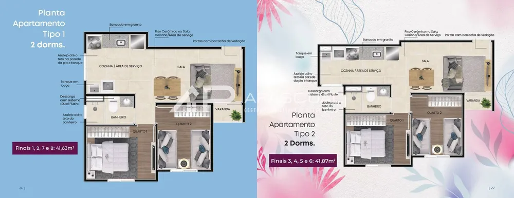 Apartamento, 2 quartos, 41 m² - Foto 9
