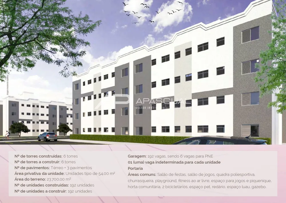 Apartamento, 2 quartos, 54 m² - Foto 3