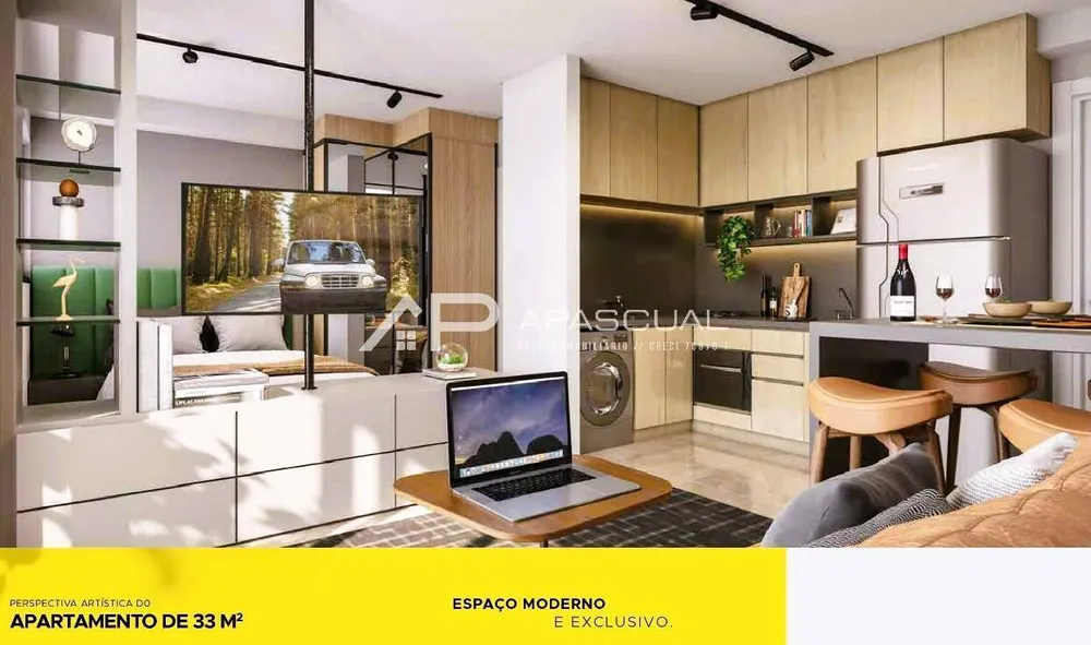 Apartamento, 1 quarto, 33 m² - Foto 9