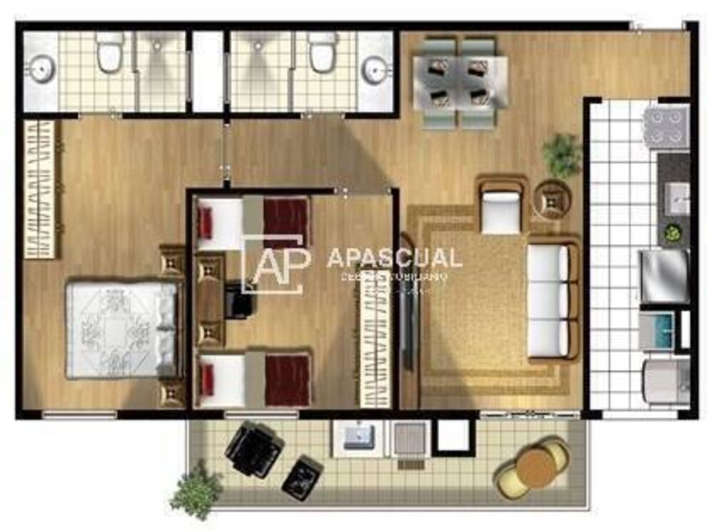Apartamento, 3 quartos, 91 m² - Foto 11