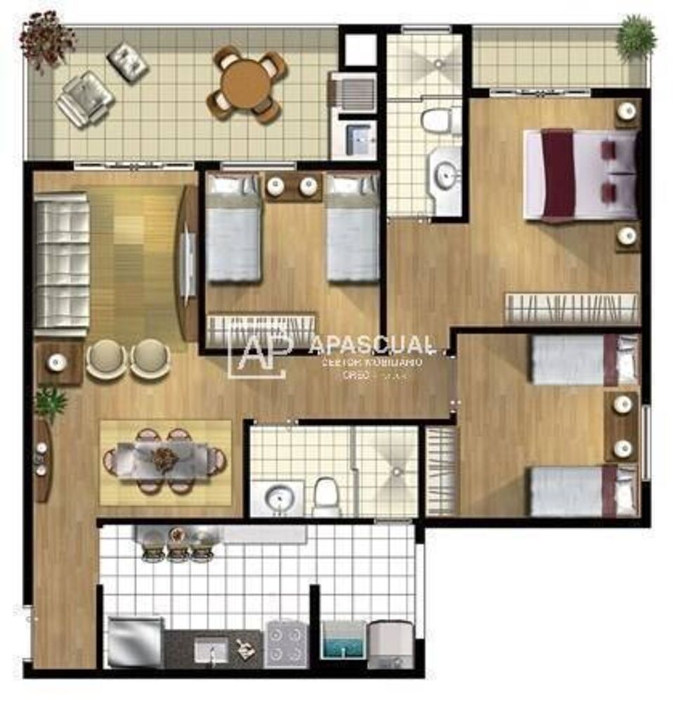 Apartamento, 3 quartos, 91 m² - Foto 17