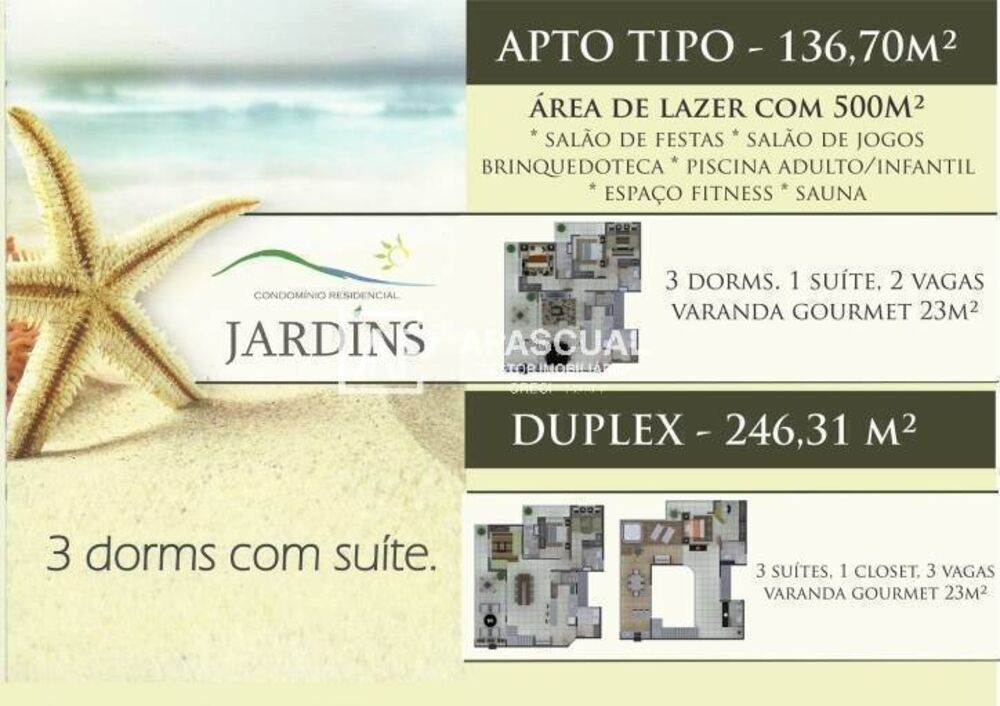 Apartamento, 3 quartos, 136 m² - Foto 1