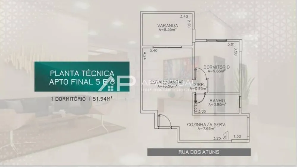Apartamento, 1 quarto, 48 m² - Foto 16
