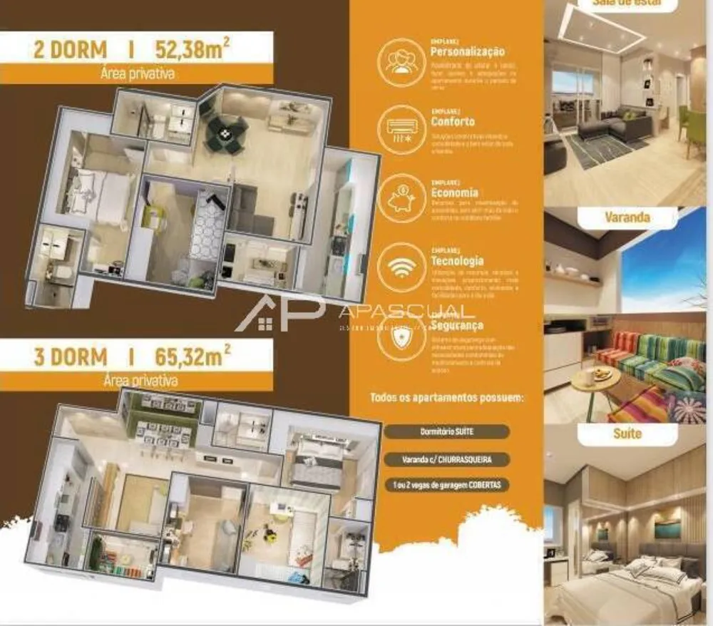 Apartamento, 2 quartos, 52 m² - Foto 10