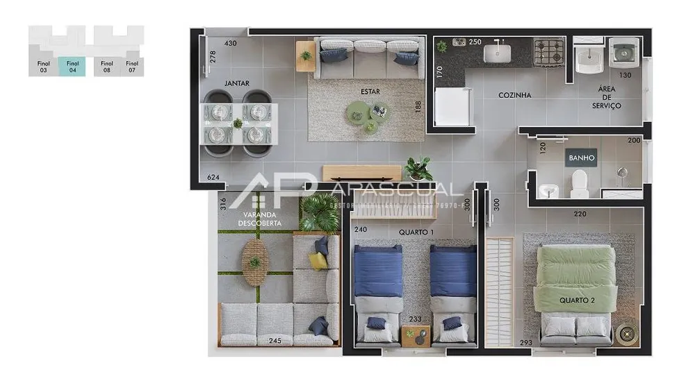 Apartamento, 46 m² - Foto 9
