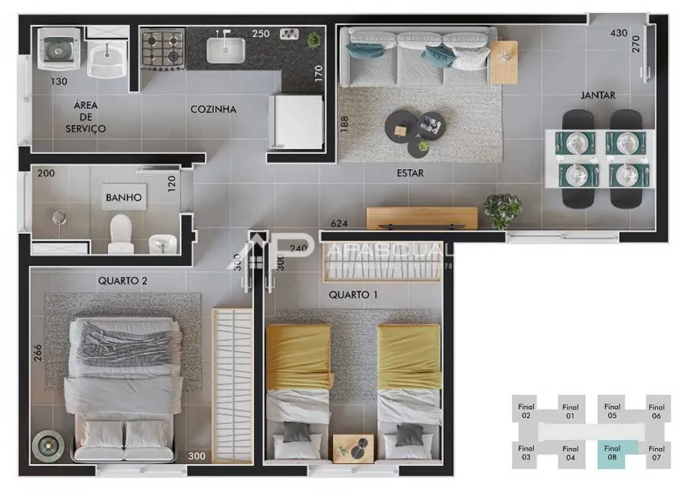 Apartamento, 46 m² - Foto 16