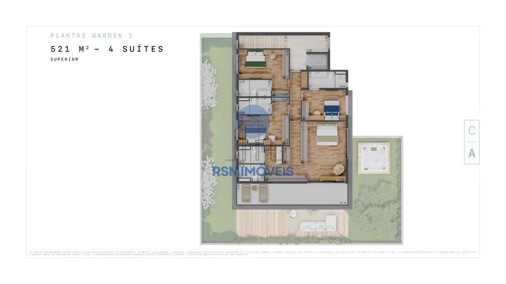 Apartamento, 4 quartos, 427 m² - Foto 3