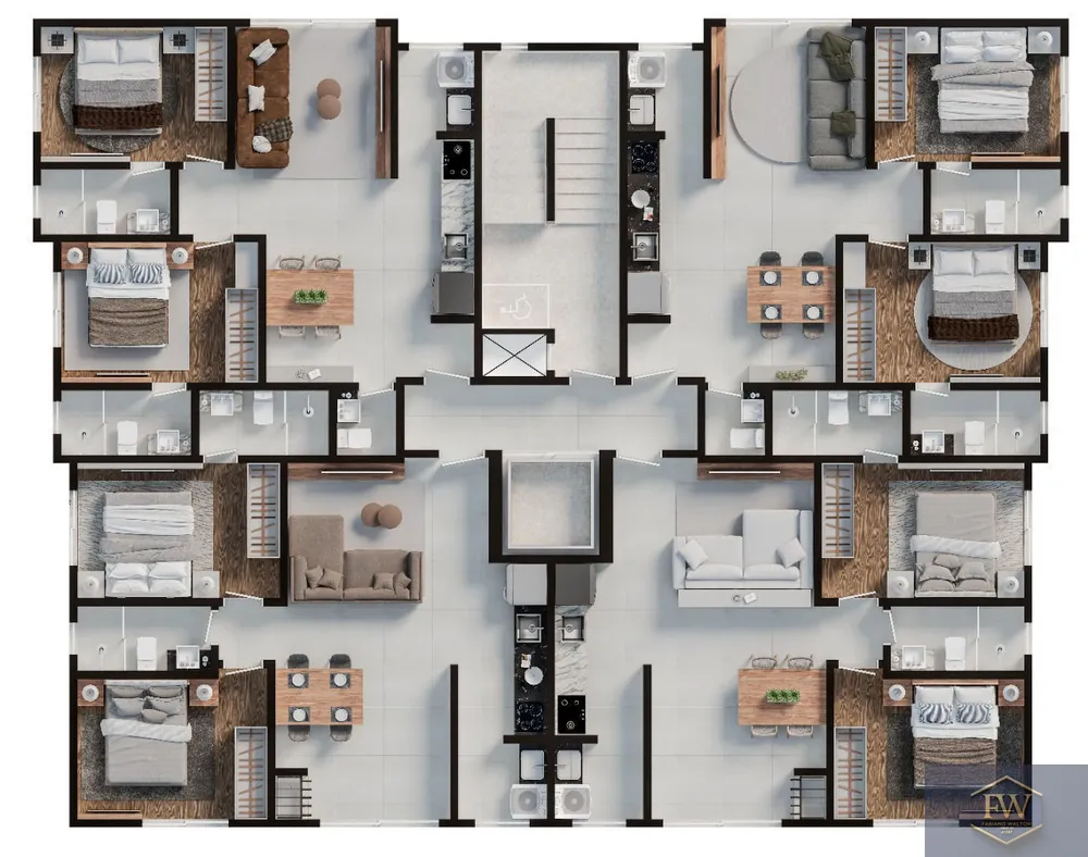Apartamento, 2 quartos, 61 m² - Foto 4