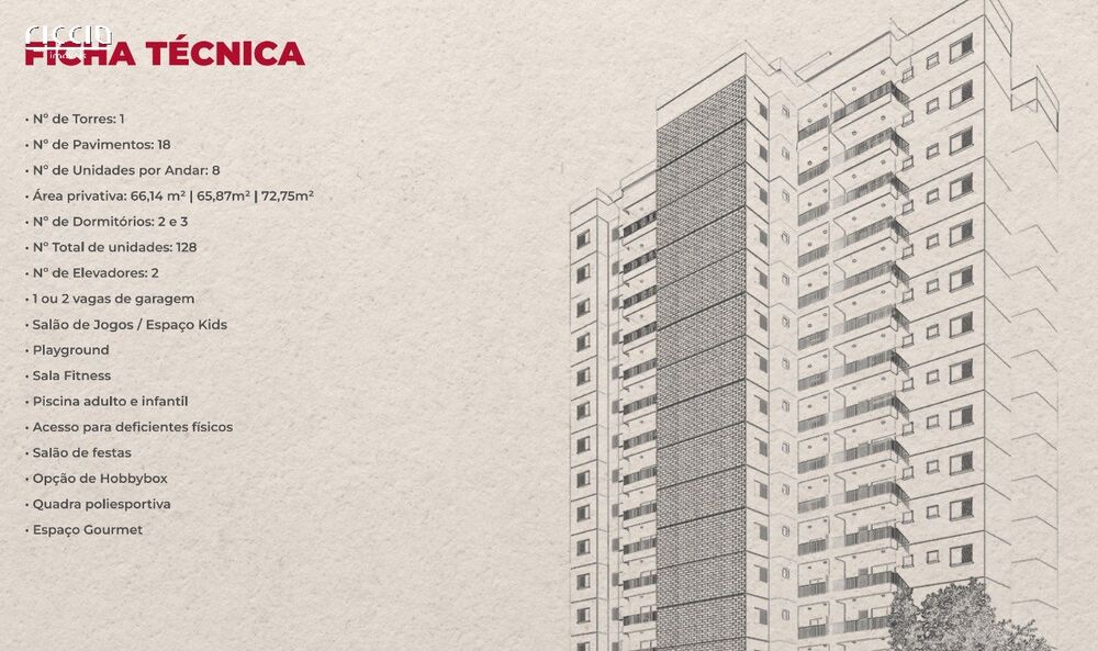 Apartamento, 2 quartos, 66 m² - Foto 1