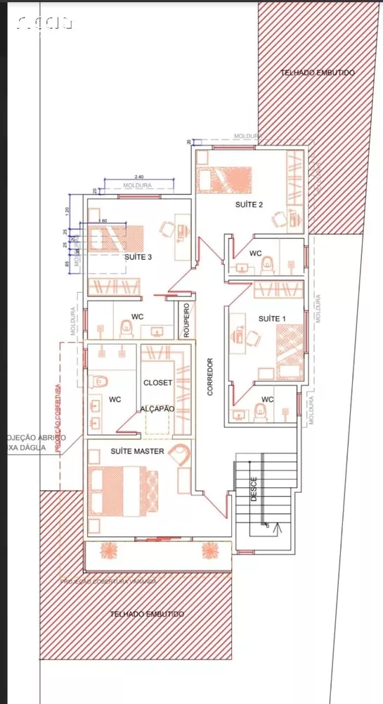 Casa de Condomínio à venda com 4 quartos, 258m² - Foto 6