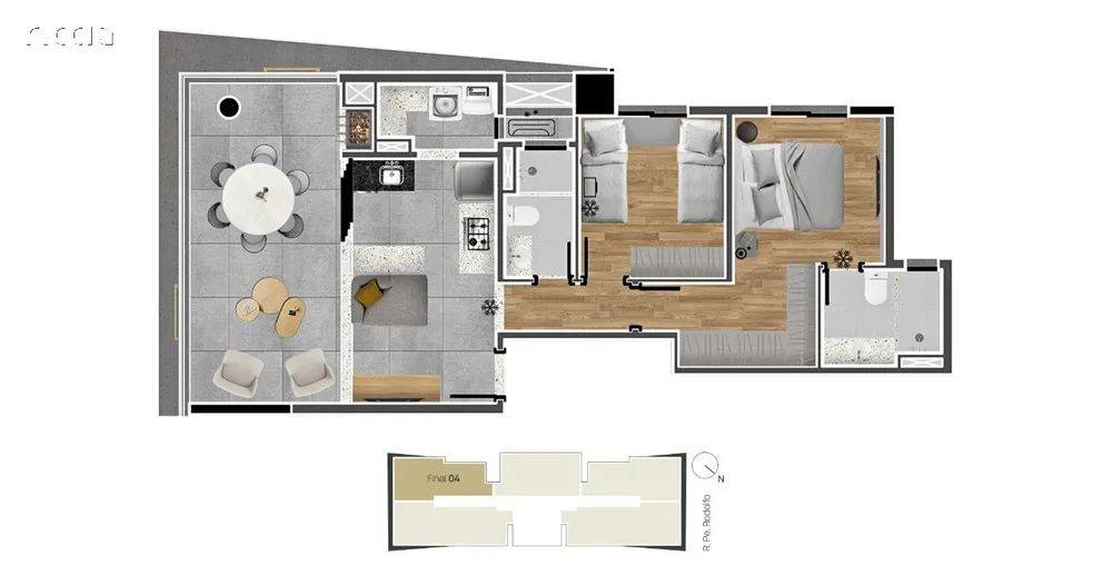 Apartamento, 2 quartos, 73 m² - Foto 6