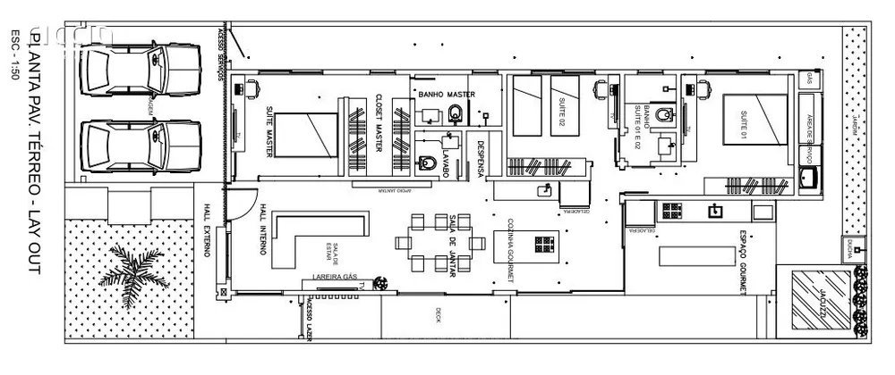 Casa de Condomínio, 3 quartos - Foto 1