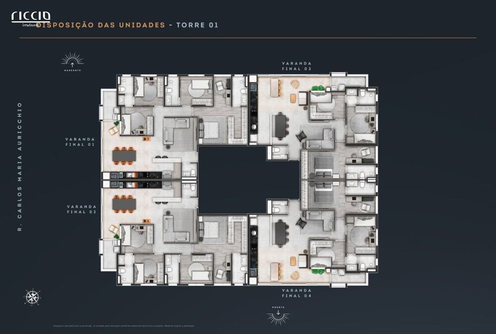 Apartamento à venda com 2 quartos, 99m² - Foto 11