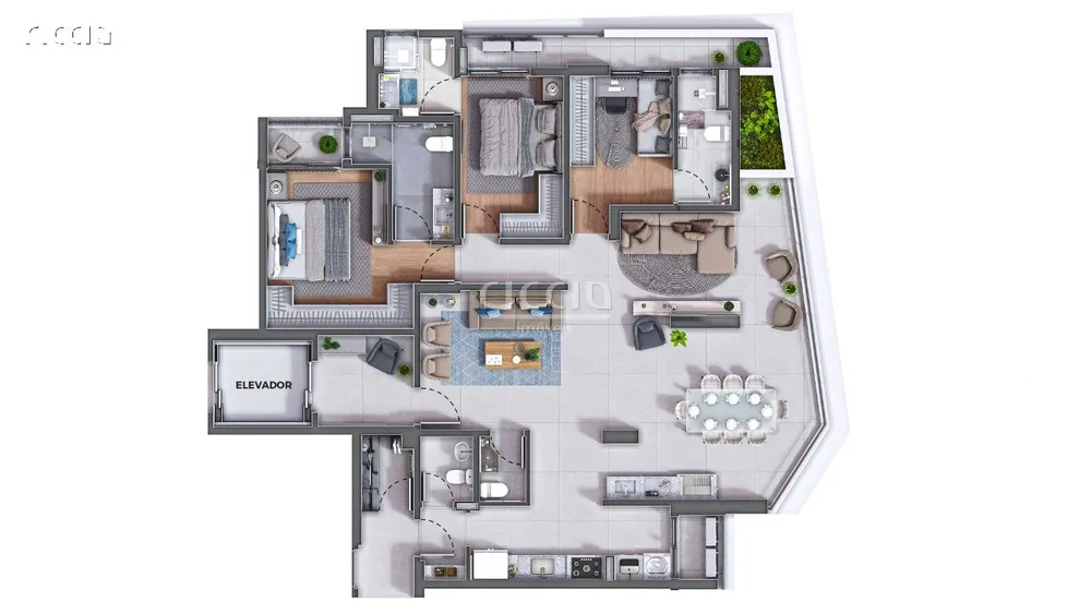 Apartamento, 3 quartos, 149 m² - Foto 28