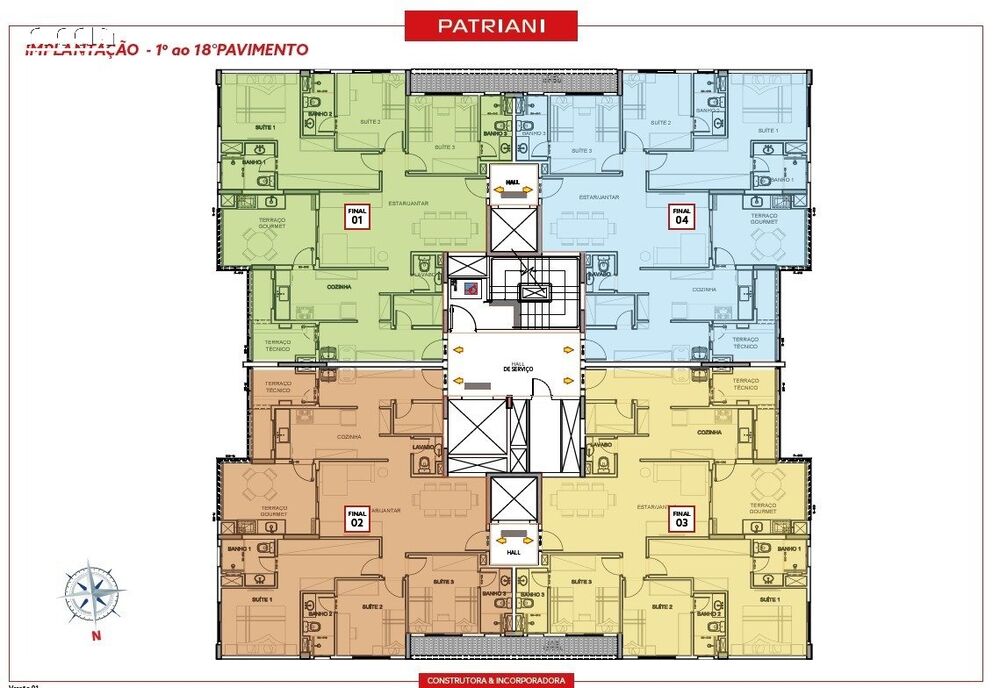 Apartamento, 3 quartos, 120 m² - Foto 9