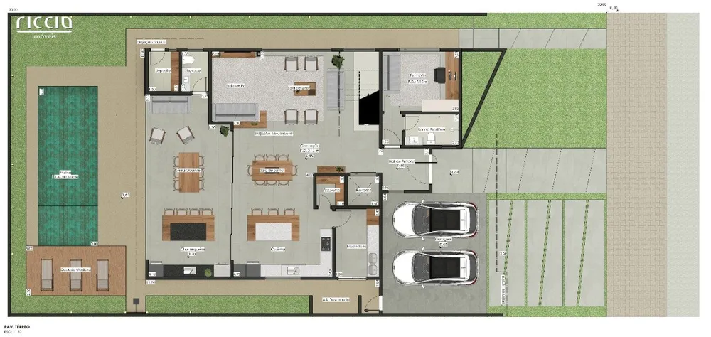 Casa de Condomínio, 4 quartos - Foto 3