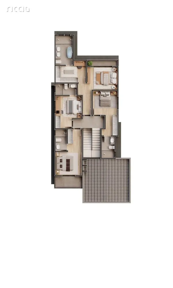 Casa de Condomínio, 4 quartos - Foto 5