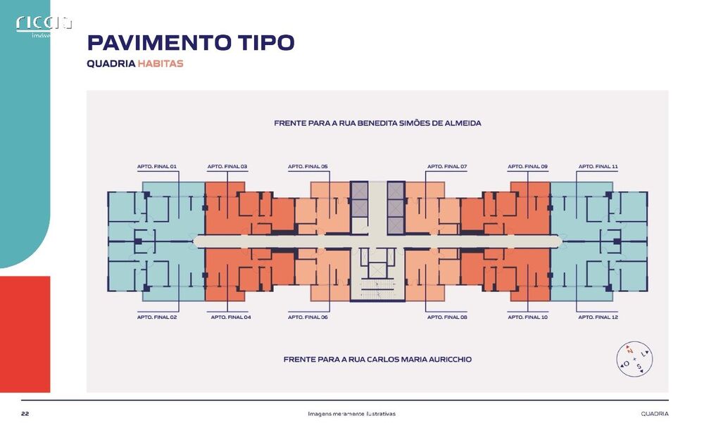 Apartamento à venda com 3 quartos, 97m² - Foto 2