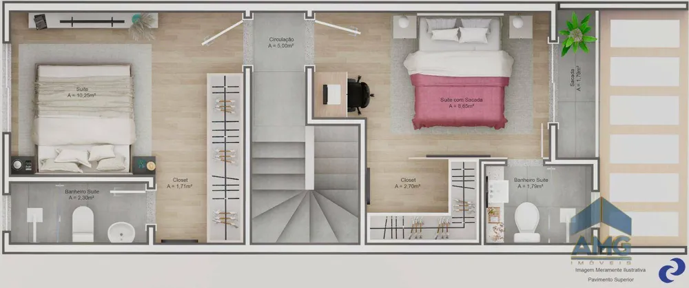 Casa, 2 quartos, 105 m² - Foto 3