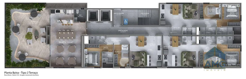 Apartamento, 2 quartos, 61 m² - Foto 7