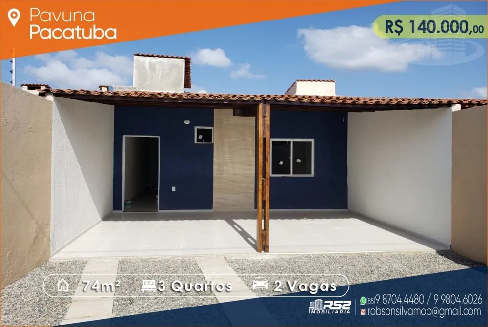 Casa de Condomínio, 3 quartos - Foto 1