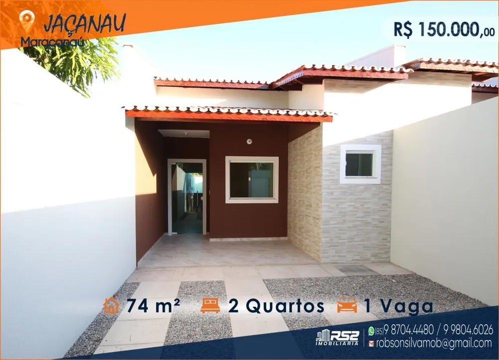 Casa, 2 quartos, 80 m² - Foto 1