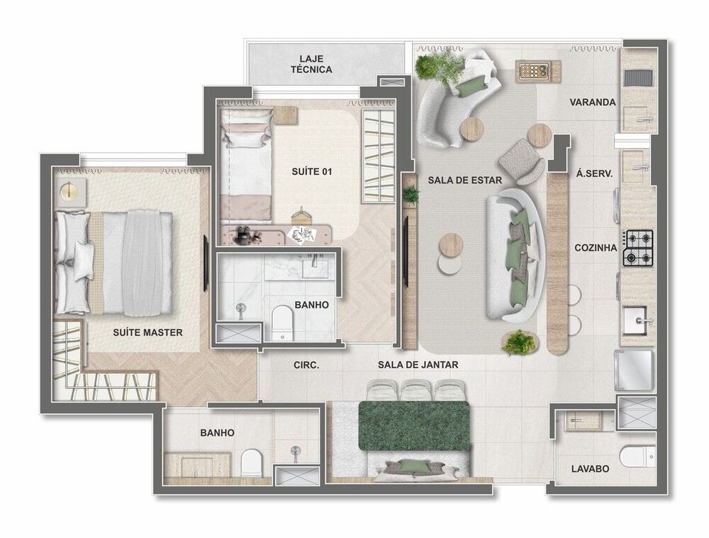 Cobertura, 3 quartos, 239 m² - Foto 69