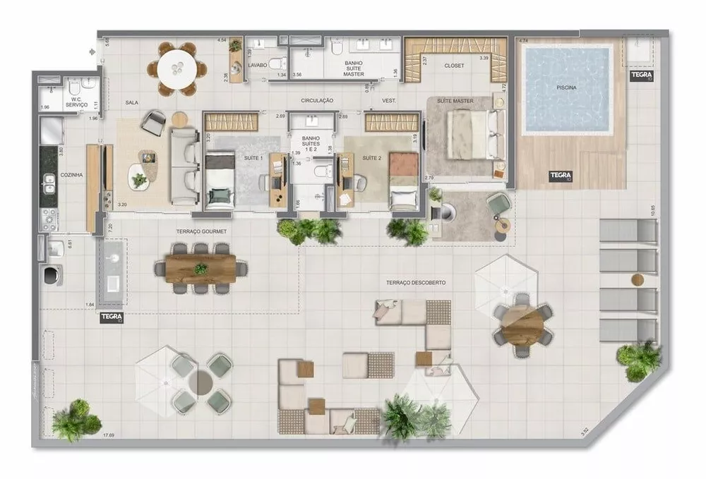 Apartamento, 4 quartos, 170 m² - Foto 35