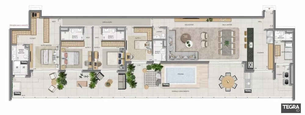 Apartamento, 4 quartos, 170 m² - Foto 77